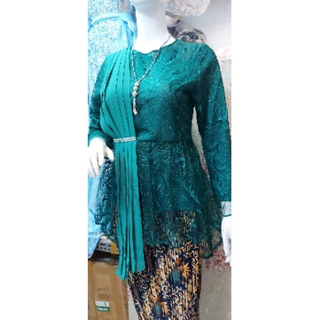 promo!kebaya  atasan aura selendang murah berkualitas