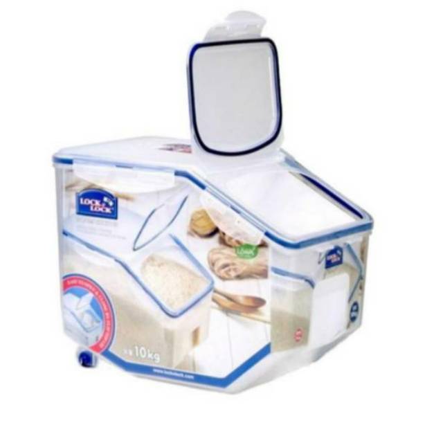 Lock &amp; Lock Rice Case Box 10kg HPL510 - Tempat penyimpanan beras