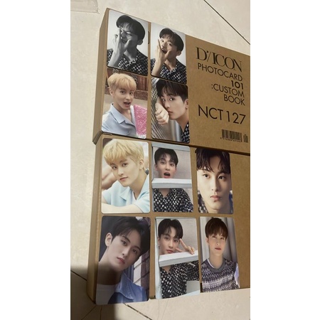 readystock dicon 101 nct member set mark jungwo jhonny dan pcgrup set