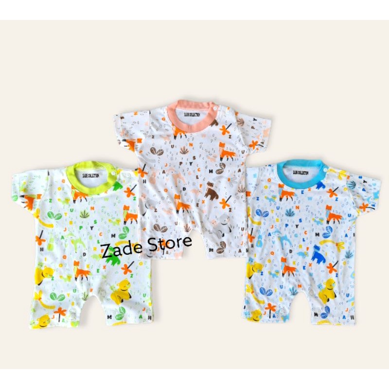 Romper Bayi Zade Collection jumper bayi COTTON playsuit jumpsuit jumsuit anak baju bayi perempuan laki laki kaos anak motif murah