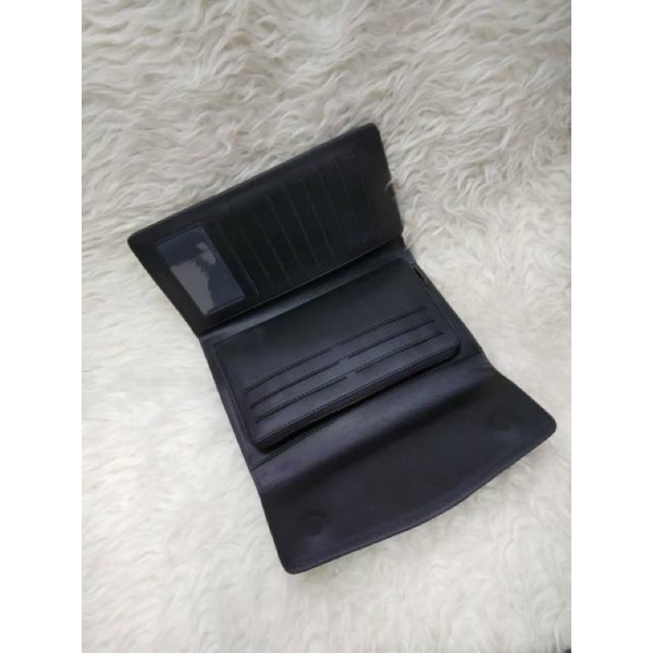 Dompet HandBag Kulit/Tas Tangan Kulit Pria Dan Wanita-Black(Bottega)