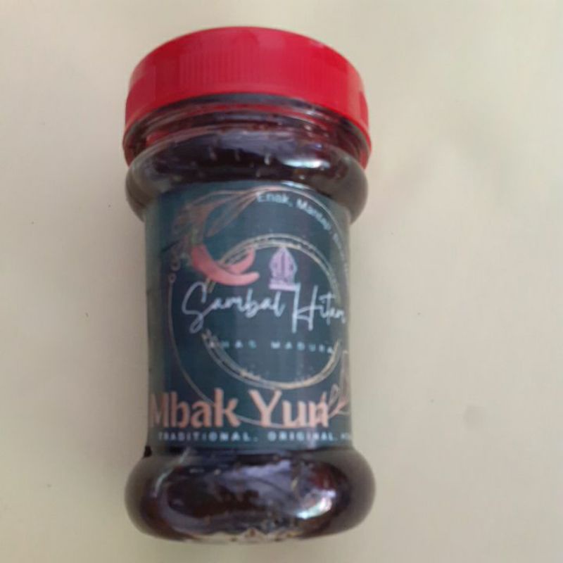 

sambal bebek pedas (200 gr) / sambal hitam bebek pedas / bumbu bebek hitam pedas / bebek madura / sambal ireng / sambal madura / bumbu ayam