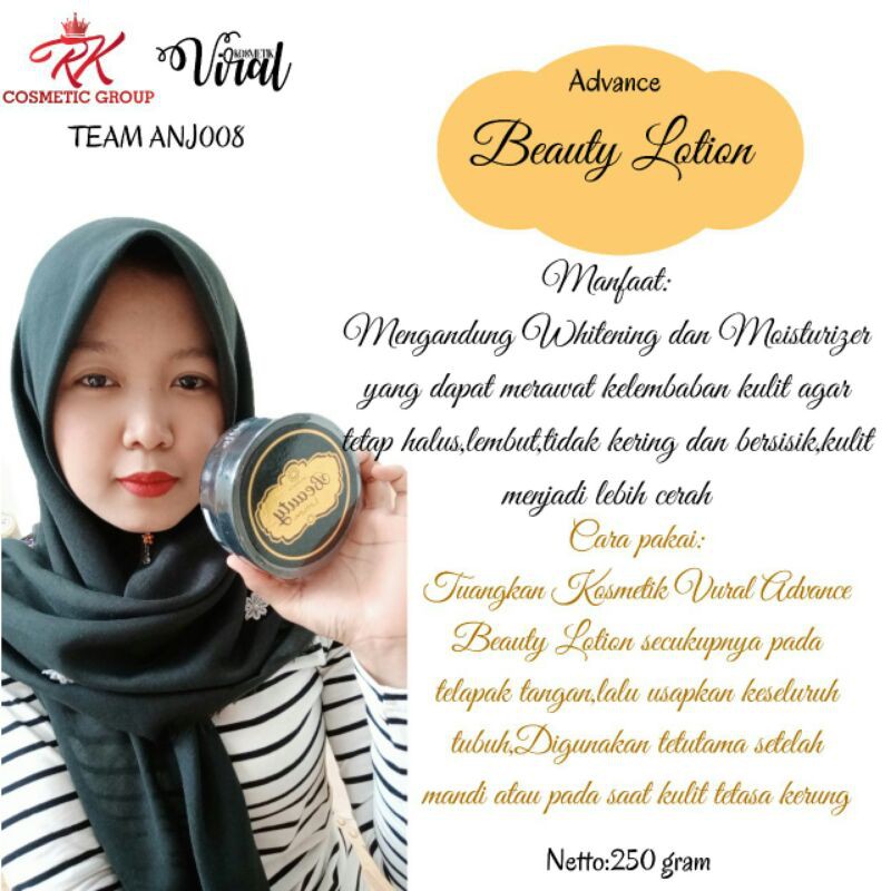 BEAUTY LOTION "Kosmetik Viral" BY ANJ