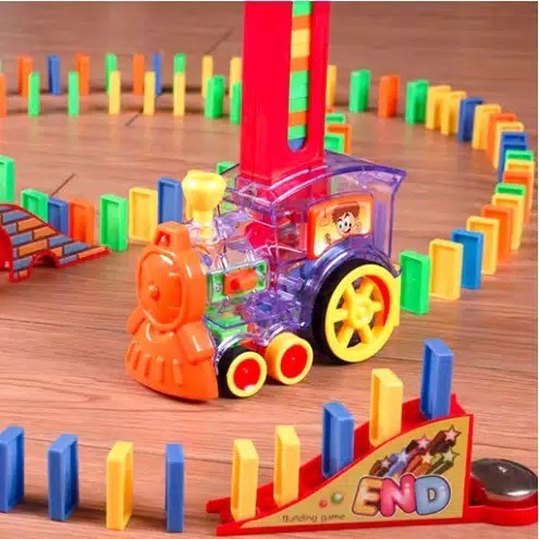 Dominoes Automatic Domino Train - Mainan domino kereta