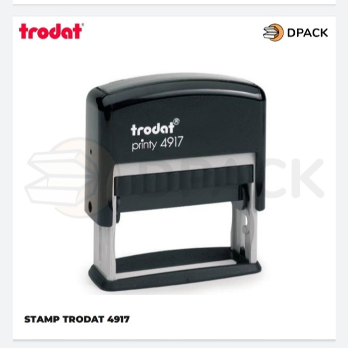 

Cuci Gudang Stempel/Stamp Custom Trodat 4917 Limited
