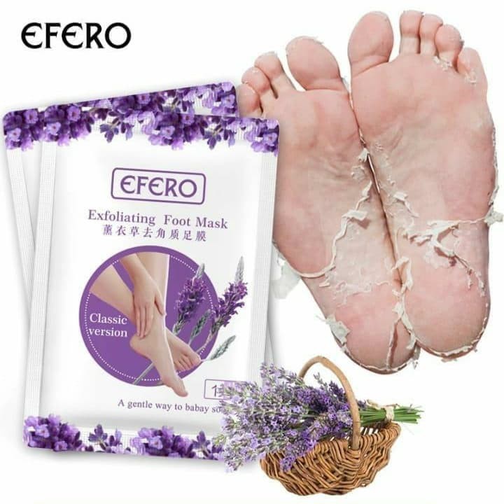 EFERO FOOT MASK masker kaki foot peeling foot exfloating efero exfoliating foot mask