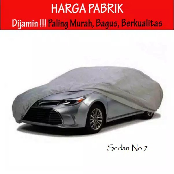 Body cover Mobil Sedan / Sarung Mobil Sedan , Timor , Great Corolla , Starlet ( no . 7)