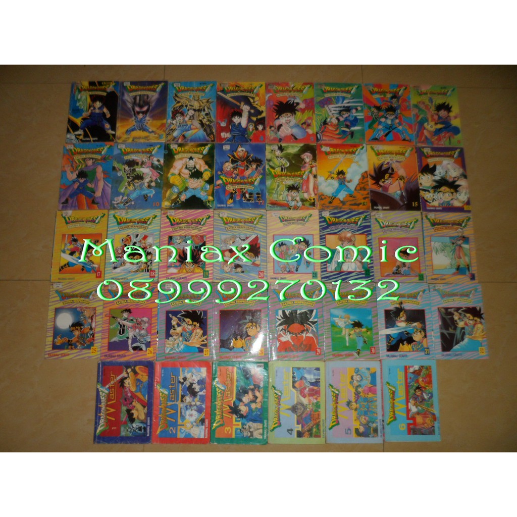 Komik Dragon Quest 1-32 + Dragon Quest 1-6 Fullcover