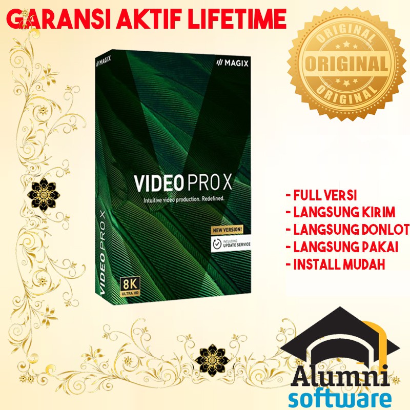 [FULL VERSION] Magix Video Pro X12 Video Editing - GARANSI AKTIVASI