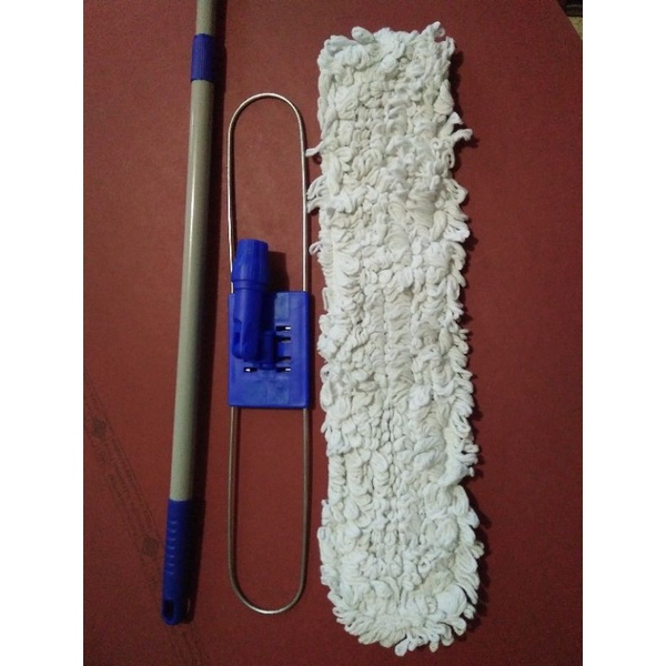 REFILL Cotton Dust Mop Pel Lantai Kering 40cm , 60cm , 80cm