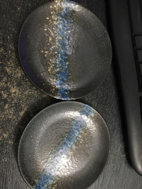 Brewsuniq - Luster Blue Sharing Plate 6 / Piring Makan Jepang