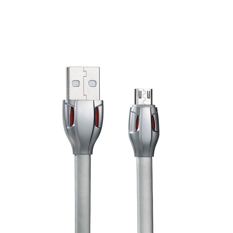 Kabel Data Remax Laser Data Micro USB Cable RC-035m Design Slim Body Bebas Kusut Fast Charging