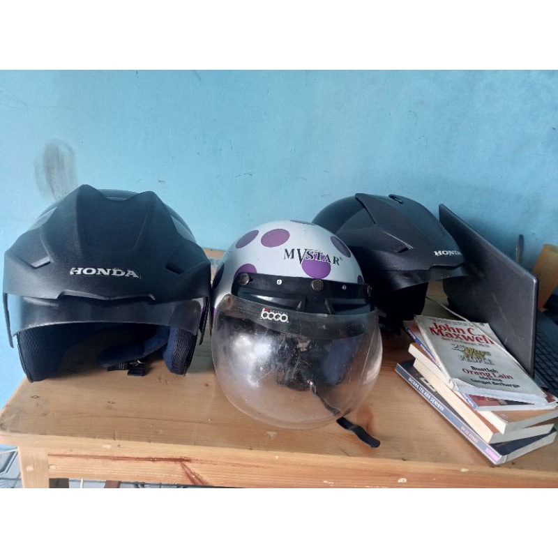 TERMURAH Helm HONDA TRX-3-1 Second YA