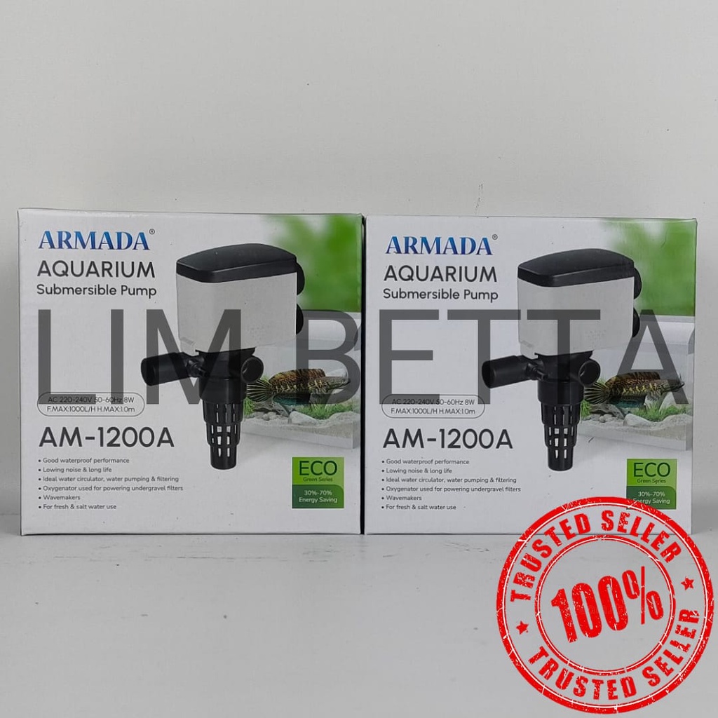 POMPA AQUARIUM ARMADA AM-1200 A / POWER HEAD 1200 LOW WATT