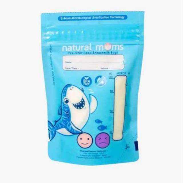 Jual Kantong Asi Natural Moms Ml Shark Shopee Indonesia