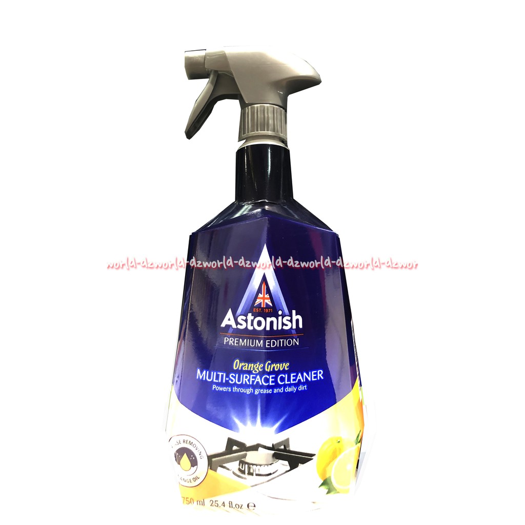 Astonish Multi Surface Cleaner 750ml With Orange Groove Oil Pembersih Serbaguna Astonis Serba Guna Membersihkan Noda Wangi Jeruk Sunkist