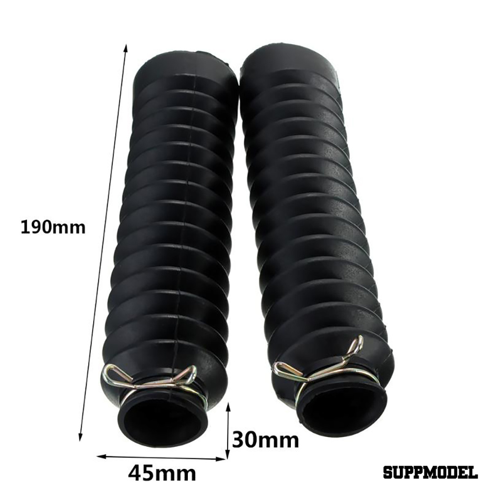 SPM 2Pcs Motorcycle Dirt Bike Motorbike Front Fork Cover Shock Protector Dust Guard