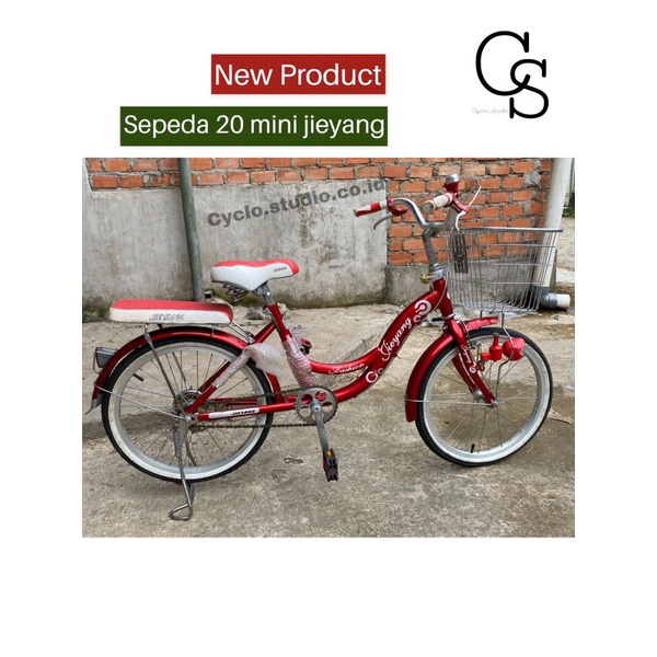 Sepeda Mini Anak 20 Inch Jieyang GG 2001A Keranjang Besi