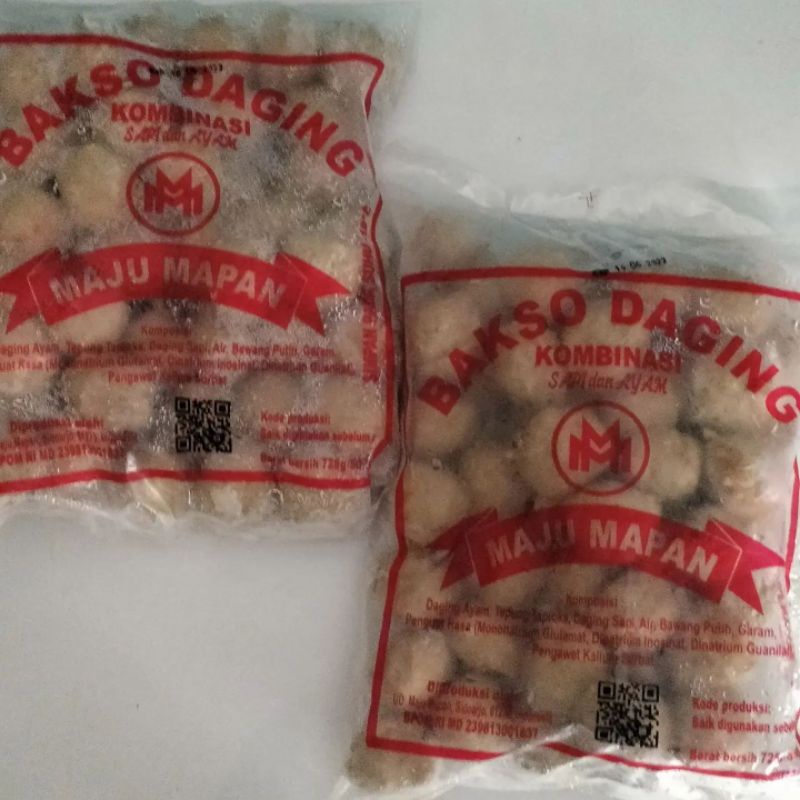 

Bakso Daging kombinasi isi 50bj