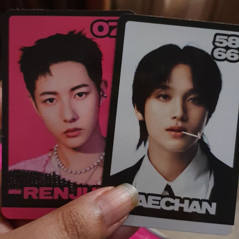 [BOOKED] Trading Card Set B Konsep Haechan Renjun NCT Dream