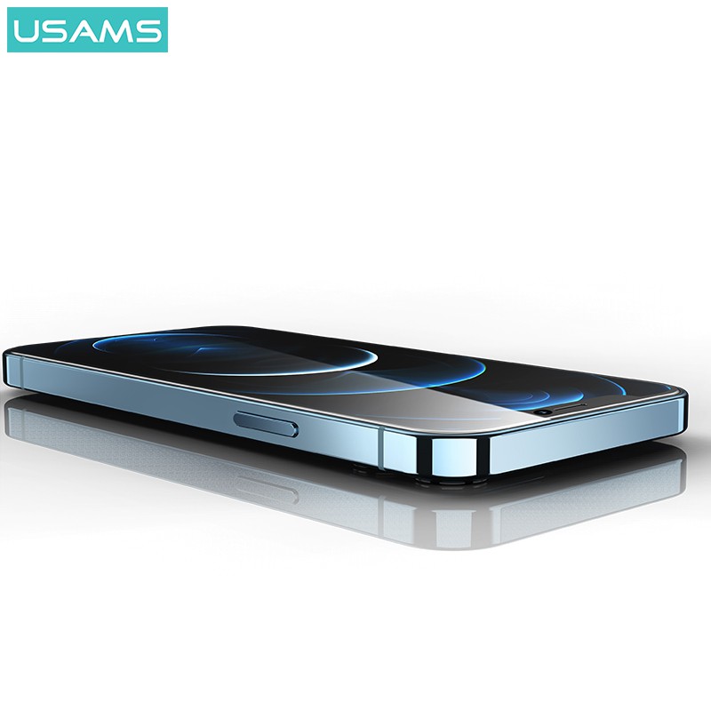 USAMS Tempered Glass Screen Protector With Dust Gauze for iPh 12 Mini/12/12 Pro/12 Pro Max