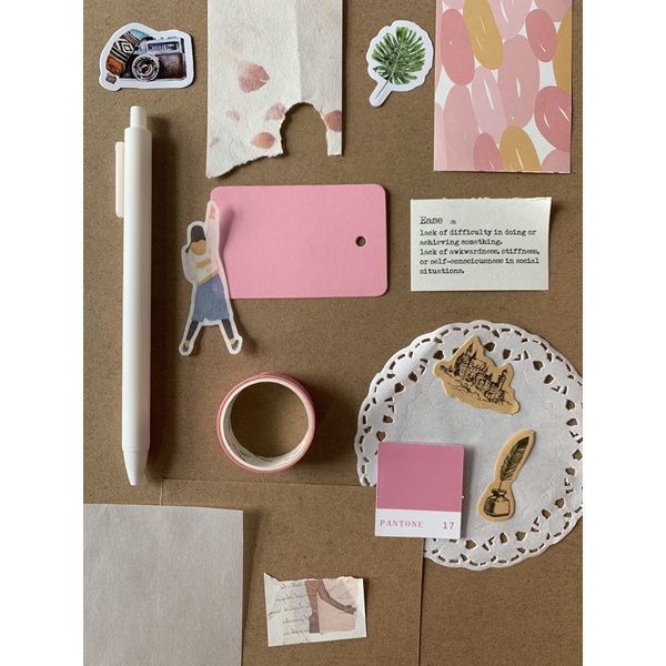 

KERTAS DECOR / WASHI TAPE / JURNAL / STICKER / BUJO / HIASAN JURNAL STA SATUAN (set kecil)