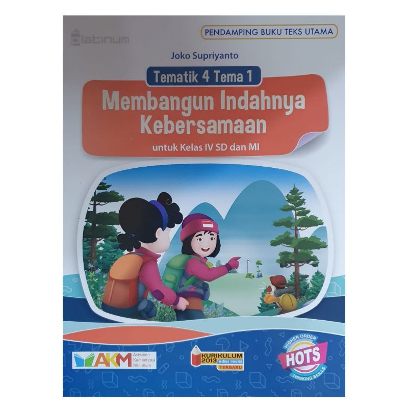 Platinum - Buku Pelajaran Tematik 4 tema 1-8 SD Kurikulum 2019 Revisi