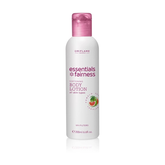 ORIFLAME ESSENTIALS FAIRNESS SOFTENING BODY LOTION