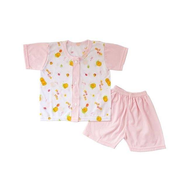 Setelan Baju Bayi Lengan Pendek/Baju Lengan Pendek Bayi dan Celana