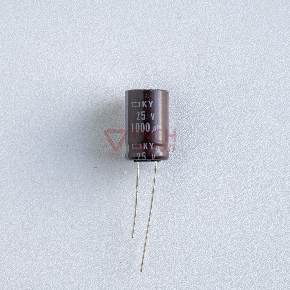 Kapasitor Elco 1000uf - 25v 1000uf25v 1000uf/25v Capacitor