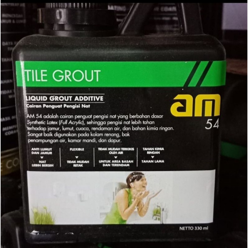 Obat Nat - Am 54 Cairan penguat nat keramik dan granit 330 ml