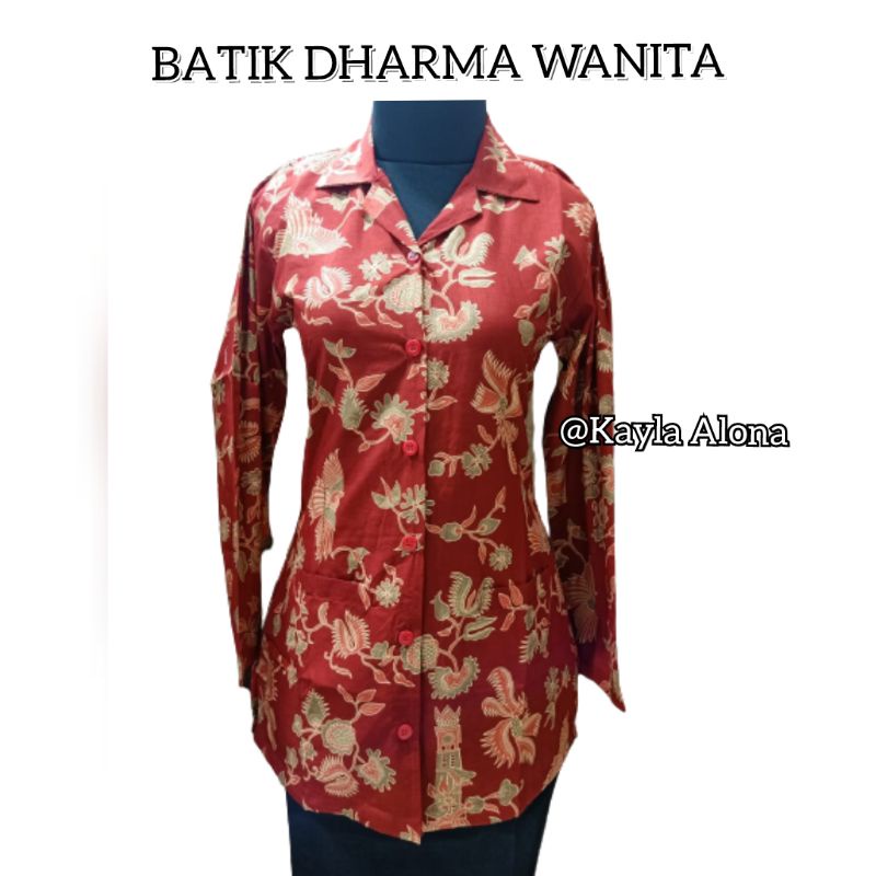 ATASAN SERAGAM  BATIK DHARMAWANITA