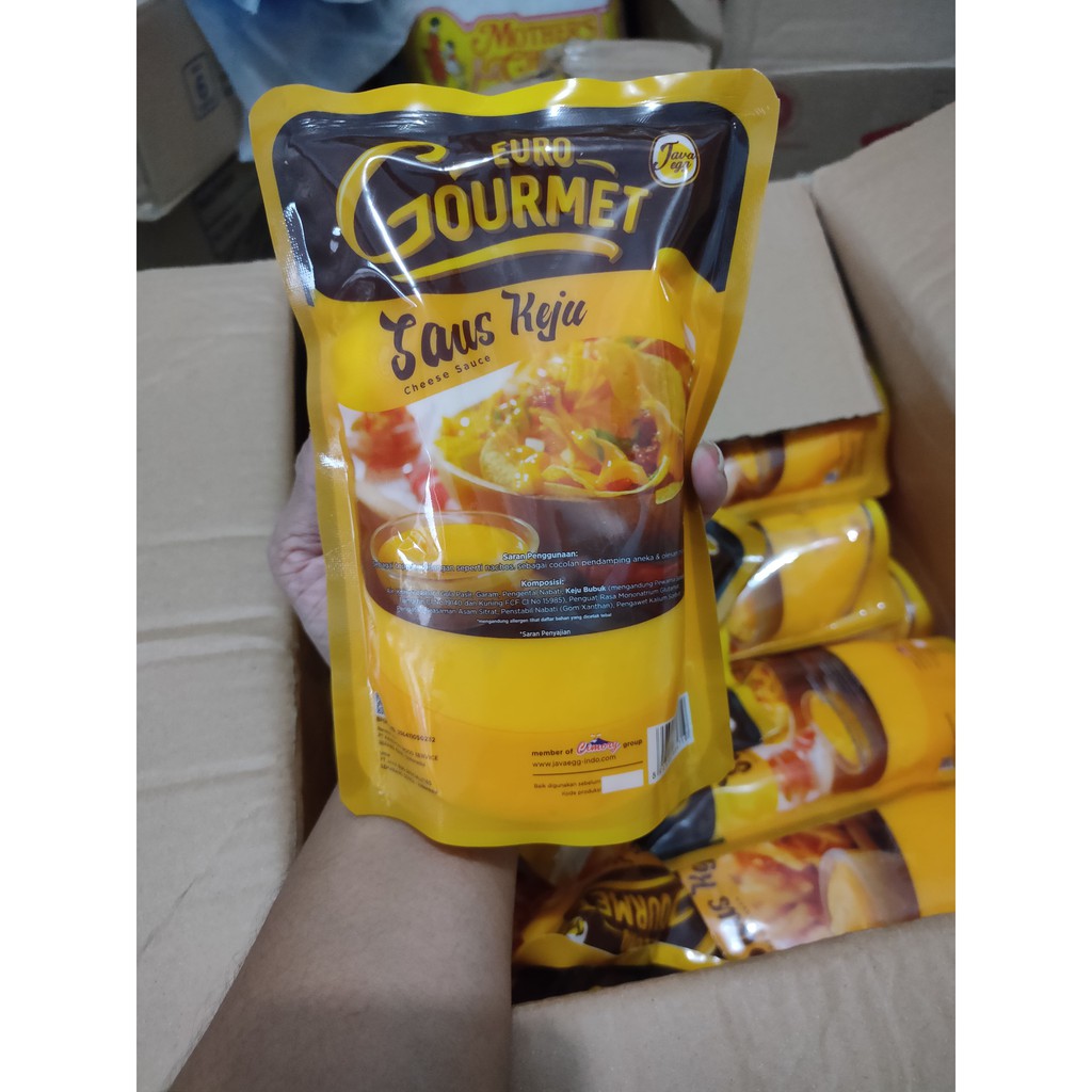 

EURO GOURMET SAUS KEJU(CHEESE SAUCE) 500 GRAM