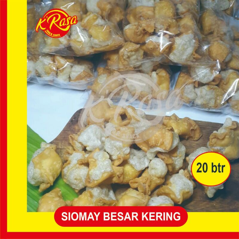 

Siomay kembung atau kuncup cocok untuk mie baso, baso malang, cuanki, baso aci, seblak,mie rebus dll
