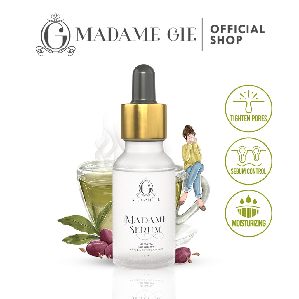 Madame Gie Madame Serum - Skin Care Face Serum-Green Tea
