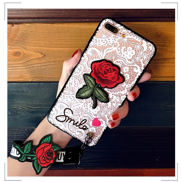 Case motif batik flower CASE HP OPPO SAMSUNG IPHONE