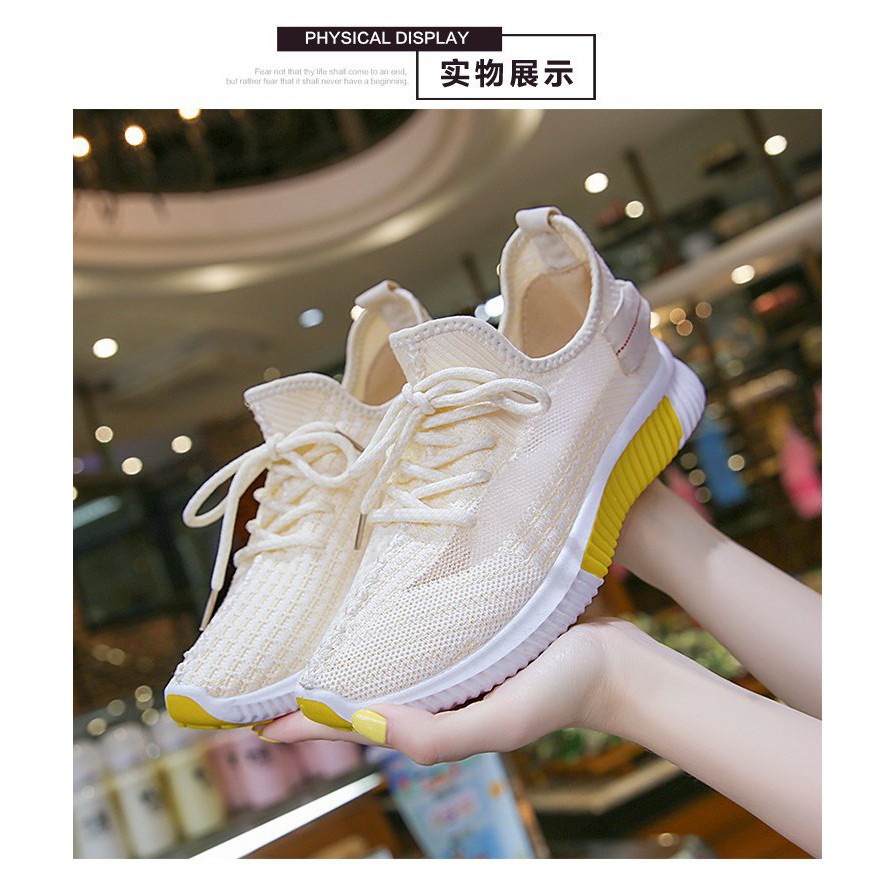 Ambigo Fashion - Sepatu Sneakers Wanita KIERRA Casual Shoes - Sepatu Wanita Korea Kekinian Trendy