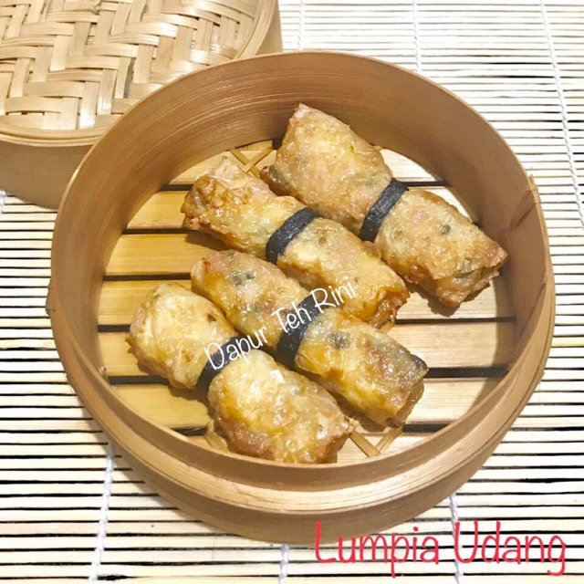 

Lumpia Udang isi 10 pcs & 20 pcs + saos cocolan