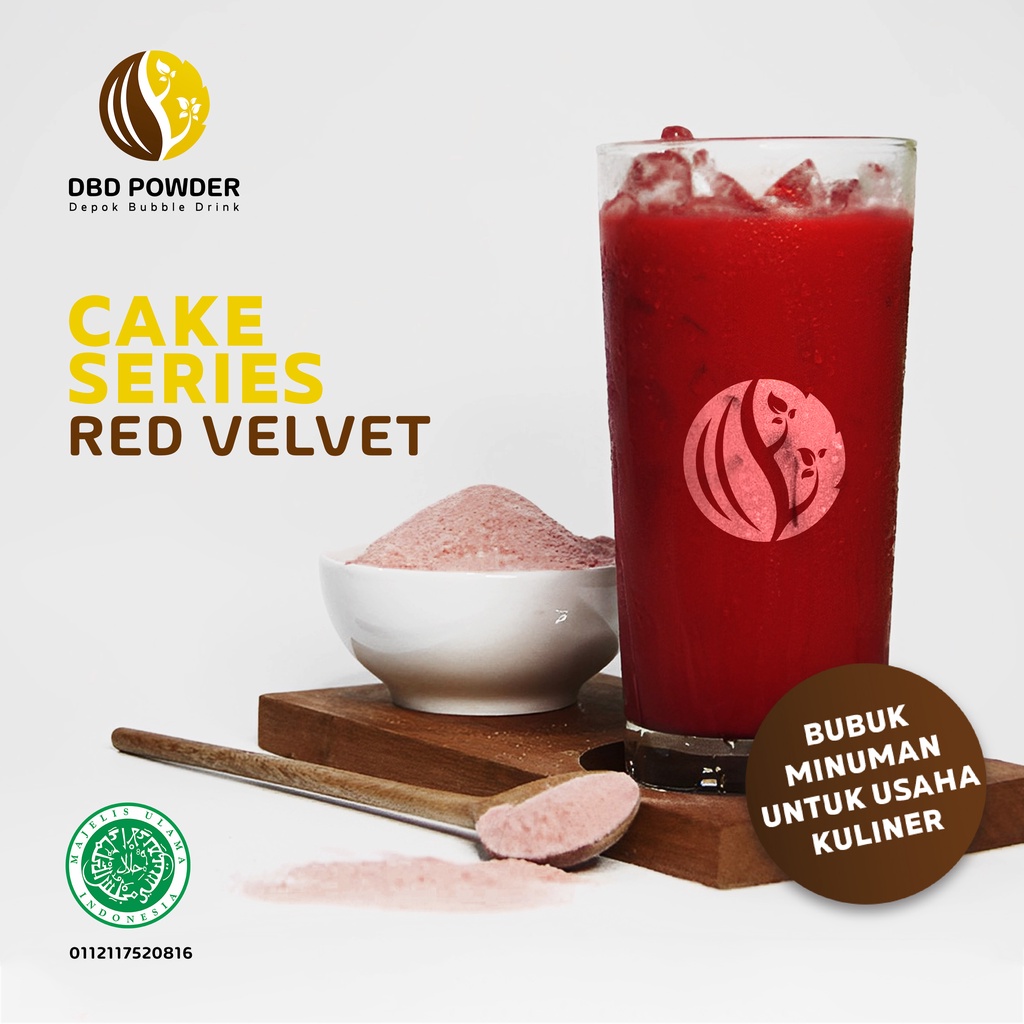 

Bubuk MInuman Red Velvet - Powder Red Velved Milkshake