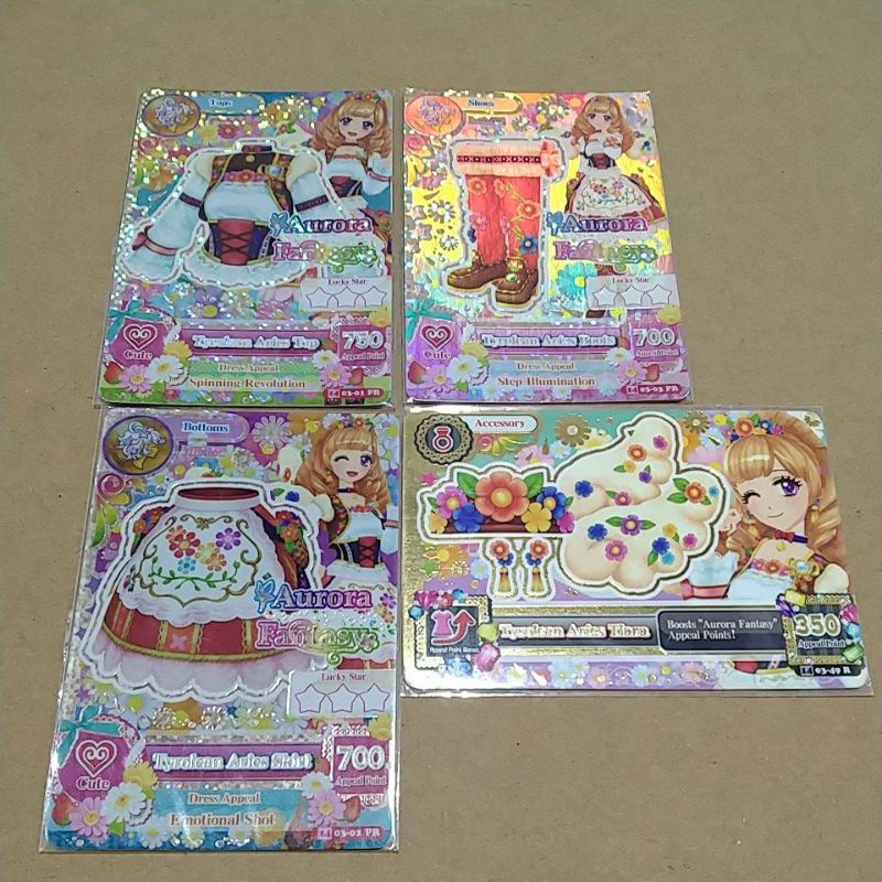 AIKATSU PREMIUM CARD MARIA (TYROLEAN ARIES)