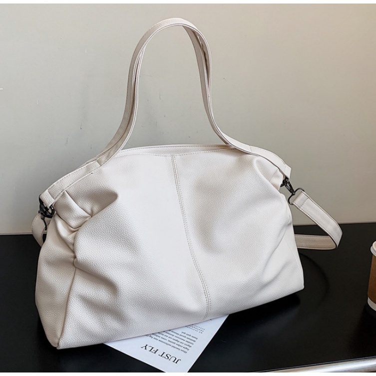 JK Y10655 T3014 1KG MUAT 2PCS TAS TOTE BAG FASHION WANITA MPORT DUFFEL KULIT 935 E6492 U4262