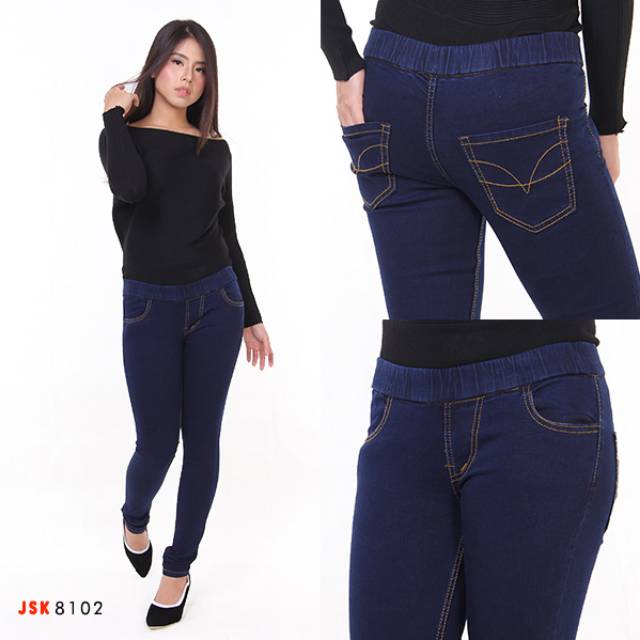 Celana Panjang Leging Jeans Wanita