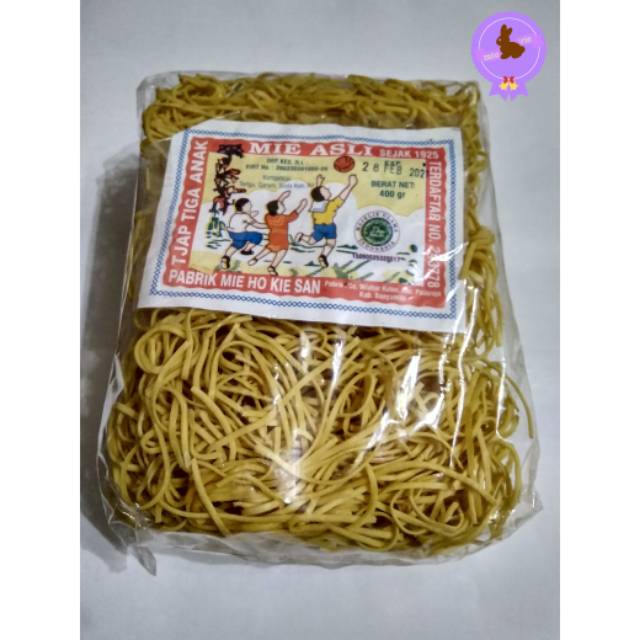 

Mie Ball Cap Tiga Anak 400 gr ( Halus )