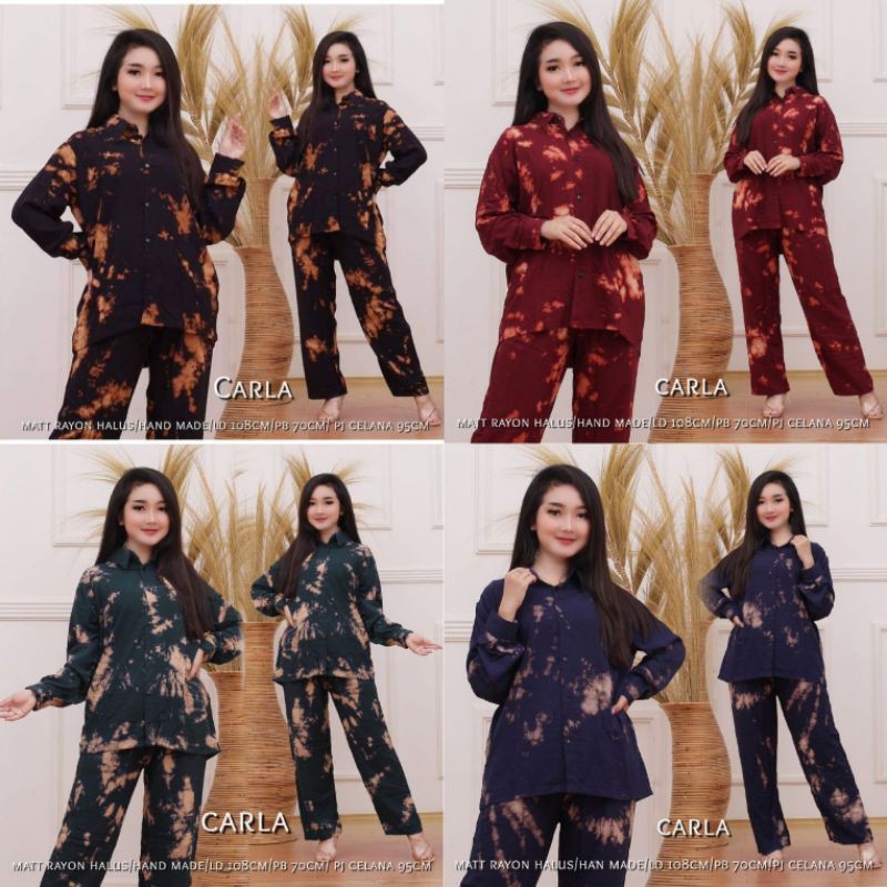 [BISA COD] BASIC TIEDYE SET DAILYSET ONESET TIE DYE SETELAN ONE SET(KAIN KWALITAS PREMIUM)