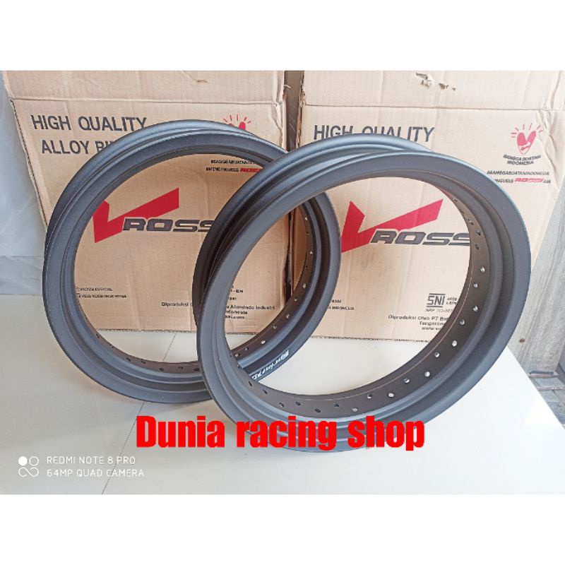 Velg Rossi Sprint XD 185 215 250 300 350 14 sepasang 2 velg