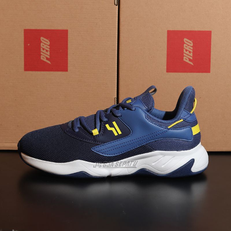 Piero Sepatu Sneakers Cruzer - Royale Purple/Blue/White