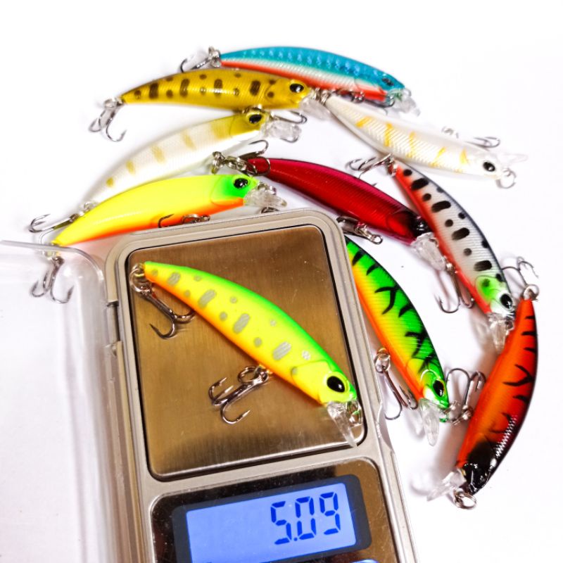 Minnow Ultralight Ryuki 60S Replika DUO - Umpan Casting 6cm 5gram Lure Sinking UL