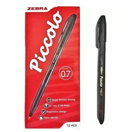 

NEW PULPEN / PEN ZEBRA PICCOLO 0.7mm [LUSIN]