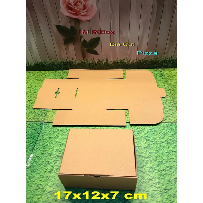 

SALE kardus karton box uk. 17x12x7 cm ...Die Cut...Baru polos minimal beli 20 pcs