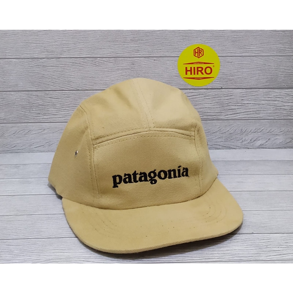 [COD]Topi Distro Pria/Topi Snapback Bordir PATAGONIA Lima panel New Model/Topi Hip-Hop Keren